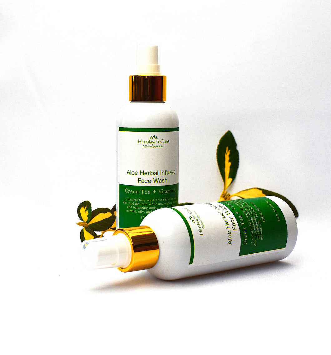 Aloe Herbal Infused Face Wash